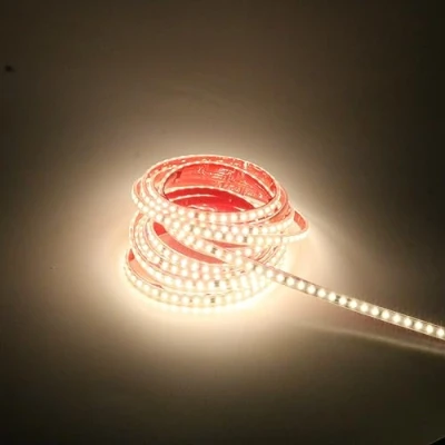 Afbeelding van 2835 LED Strip Lights 230V 5M Wit met Schakelaar, 5 Meter Outdoor IP67 Waterproof Light Strips 4000K (Wit, 5M)