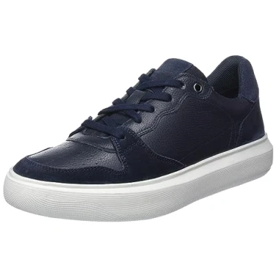 Afbeelding van Geox U DEIVEN B Sneaker, Navy, 40 EU, Donkerblauw, EU