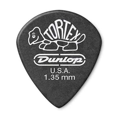 Afbeelding van Jim Dunlop Tortex Pitch Black Jazz III Plectrum 1.35 mm 12 pack