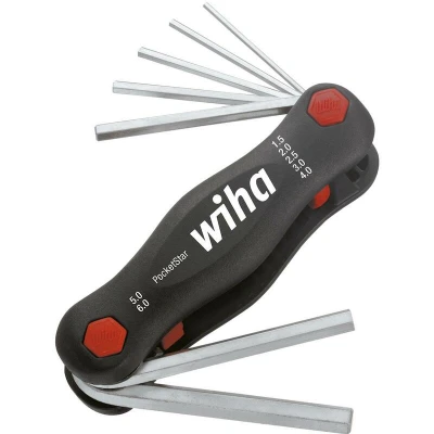 Afbeelding van Wiha Multitool PocketStar zeskant 7 delig in blister (23037)