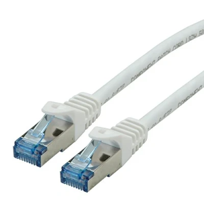 Afbeelding van ROLINE Patchkabel Cat.6A S/FTP (PiMF), Component Level, LSOH, wit, 0,3 m