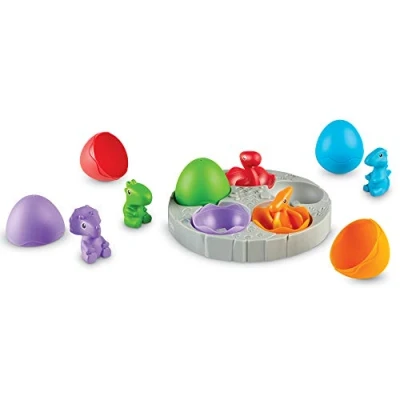 Afbeelding van Learning Resources Babysaurussen Dino Tellen en Sortereneren Speelgoed 16 Stuk Set