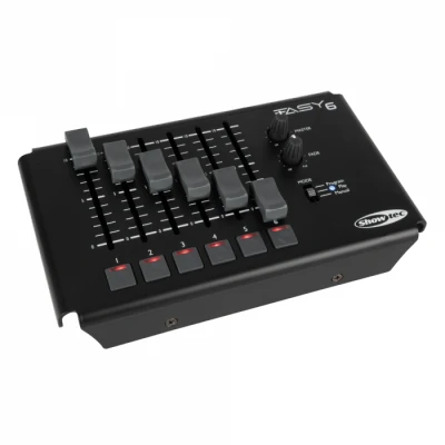 Afbeelding van Showtec Easy 6 Mobile DMX controller kanaals 3 polige
