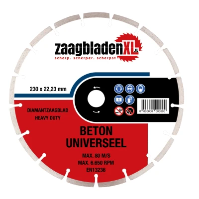Afbeelding van Zaagbladenxl diamantzaagblad universeel 230mm