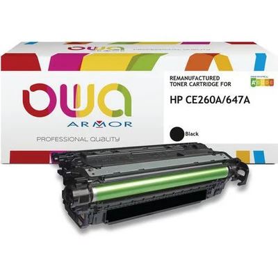 Afbeelding van Armor CE260A Lasertoner, nagevuld, compatibel met HP Color LaserJets, zwart