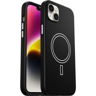 Afbeelding van OtterBox Slim Series hoesje voor iPhone 14 Plus met MagSafe, schokbestendig, valbestendig, ultradun, dun beschermend hoesje, getest volgens militaire standaard, SNOWFALL