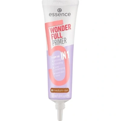 Afbeelding van Essence Wonder Full Primer 5 In 1 20 Medium Dark 30 ml