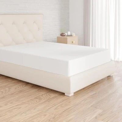 Afbeelding van Amazon Basics Microvezel hoeslaken, helder wit, 140 x 200 30 cm