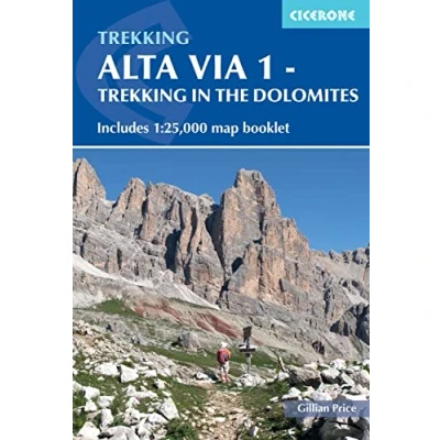 Afbeelding van Cicerone Alta Via 1 Trekking in the Dolomites
