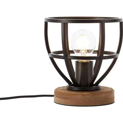 Afbeelding van Brilliant Matrix 92610/76 Tafellamp LED E27 40 W Antiek zwart