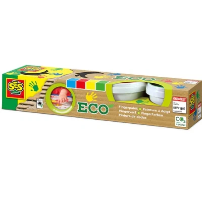 Afbeelding van Ses creative eco vingerverf 4st