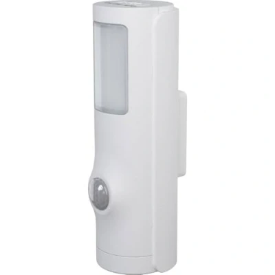 Afbeelding van OSRAM Torch LED nachtlampje met bewegingsmelder wit, 2in1 zaklampfunctie, lichtsensor, op batterijen, IP54 spatwaterdicht