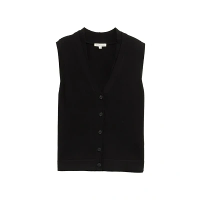 Afbeelding van TOM Tailor MIT Knopfleiste Vest, Dames, Maat: XL, Deep black