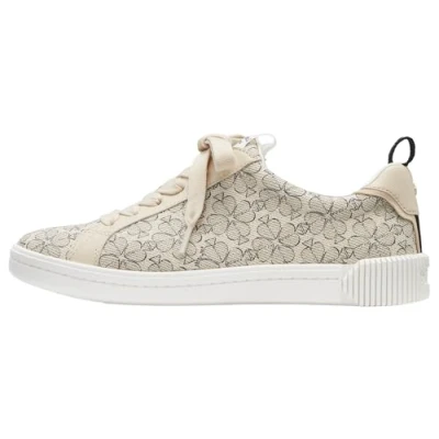 Afbeelding van Kate Spade New York Sneakers met bloemen en vetersluiting voor dames, neutraal multi, EU 40