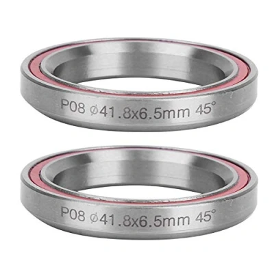 Afbeelding van Fietsstuurelementen, 2 stuks, 41,8 mm hoek 45 mountainbike stuurset, dubbele afgedichte lagers, stuursets voor racefiets, Fietsreparatie hardware en gereedschap