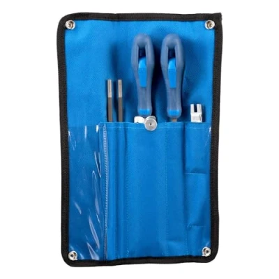 Afbeelding van PFERD 11099155 Kettingzaagslijpset 5,5 mm 5/32 voor Kettingdeling 3/8, 404 in roltas 1 set(s)
