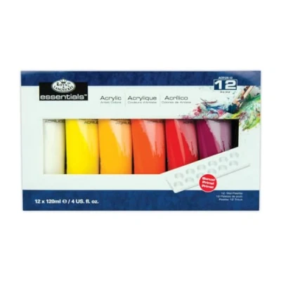 Afbeelding van Royal &amp; Langnickel 120ml Acryl Schilderij Kleur (Pack van 12), Oranje