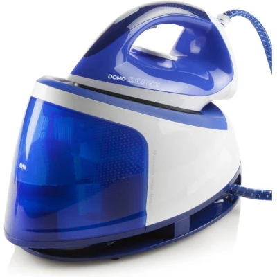 Afbeelding van DOMO DO1069S Stoomgenerator 5 bar Keramische zoolplaat Wit/blauw