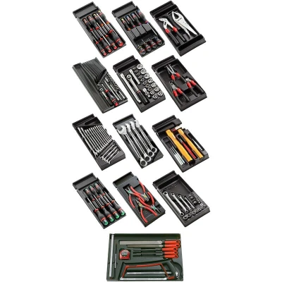 Afbeelding van Facom 159 delige set vrachtwagens met inlay&quot;;s CM.159