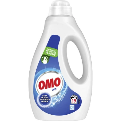 Afbeelding van OMO Vloeibaar Wasmiddel Wit 19 Wasbeurten 950 ml