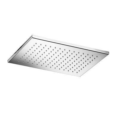 Afbeelding van HotBath Mate opbouw hoofddouche rechthoekig 26x39 cm Geborsteld nikkel M112GN