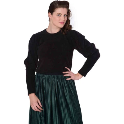 Afbeelding van Dancing Days LUXURY SOFT Gebreide trui M Zwart