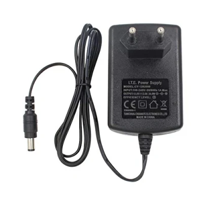 Afbeelding van Security 01 AC 110 240V naar DC 12V 2A voedingsadapter, stekker 5,5 mm x 2,1 mm, voor CCTV camera DVR LED String Light