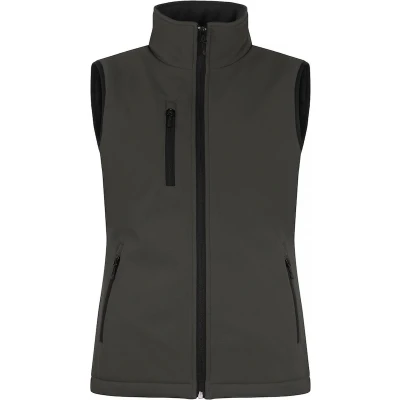 Afbeelding van Clique Padded Softshell Vest Women 020959 Donkergrijs