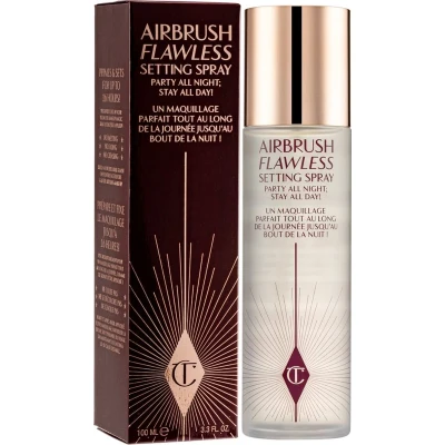 Afbeelding van Charlotte Tilbury Airbrush Flawless setting spray make up &amp; fixing Transparant 100 ml