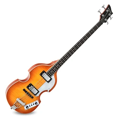 Afbeelding van Rocktile VB 1 &quot;Sir Paul&quot; Vintage Beatbass Elektrische basgitaar, Sunburst