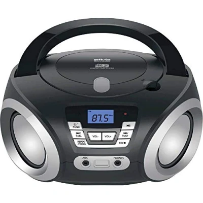 Afbeelding van Silva Schneider PCD 19.1 Radio/CD speler VHF (FM) AUX, CD Zwart