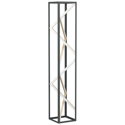 Afbeelding van Stars of Light Design vloerlamp Penela zwart met goud 390419