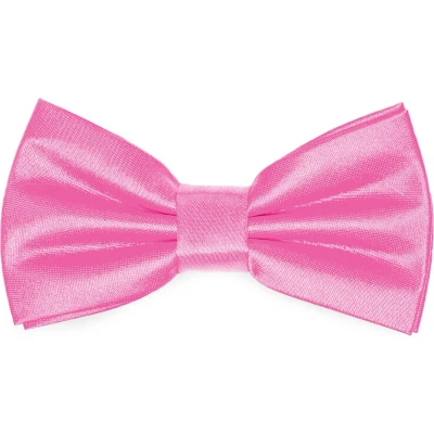 Afbeelding van Ladeheid Vlinderdas voor kinderen, voorgebonden, verstelbare band, glanzend design, ideaal bruiloft, verjaardag, eerste schooldag, duurzaam en stijlvol, afmetingen 10 cm x 5 BKS, roze, 10cm