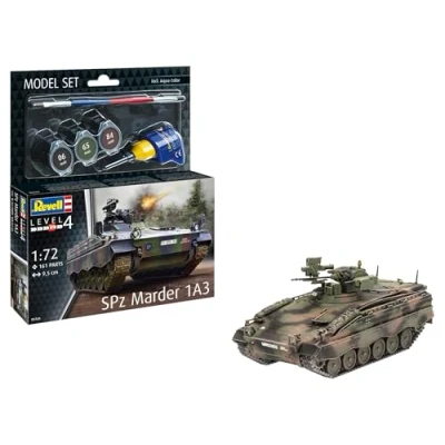 Afbeelding van 1:72 Revell 63326 Spz Marder 1A3 Model Set Plastic Modelbouwpakket
