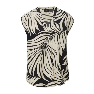Afbeelding van s.Oliver Black Label Blouse, Dames, Maat: 32, Schwarz