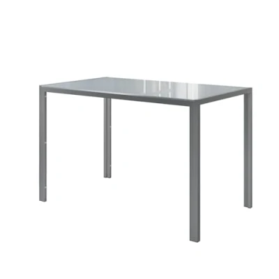 Afbeelding van Vicco Eettafel &quot;Grand&quot;, Grijs, 120 x 75 cm