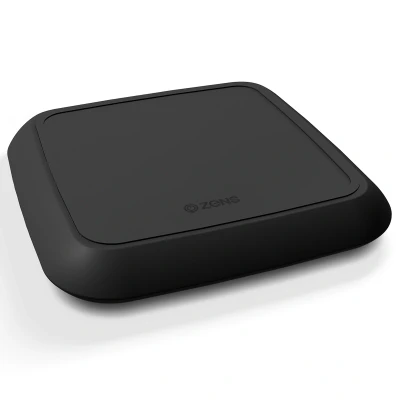 Afbeelding van Single Fast Wireless Charger optimized for Apple iPhone van Zens Zwart Kunststof