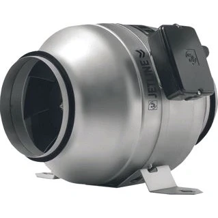 Afbeelding van S&amp;P JETLINE 125 buisventilator 372 m3/h Grijs
