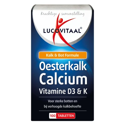 Afbeelding van Lucovitaal Oesterkalk Calcium Tabletten 100TB