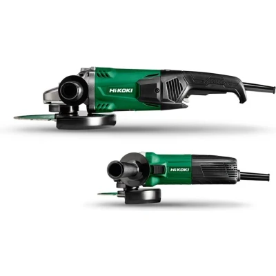Afbeelding van Hikoki KG23SAYBZ Haakse slijpmachineset G23ST 230 mm G13STA 125 met diamantzaagbladen
