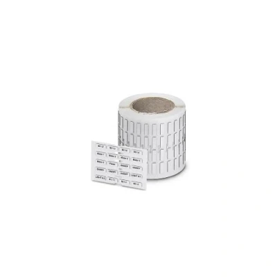 Afbeelding van Phoenix Contact 0819518 Apparaatmarkering Montagemethode: Plakken Markeringsvlak: 27 x 8 mm Zilver Aantal markeringen: 500 stuk(s)