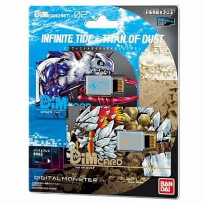 Afbeelding van Digimon Infinite Tide &amp; Titan of Dust DiM Cards Uitbreiding voor het Vital Armband Fitness Tracker Horloge Train je en vecht tegen vrienden