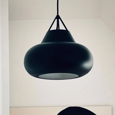 Afbeelding van Polo hanglamp wit Black