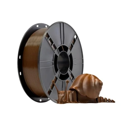 Afbeelding van iBOSS PLA Plus (PLA+) 3D filament 1,75 mm, printerfilament maatnauwkeurigheid +/ 0,02 1 kg spoel printfilament voor printers, bruin