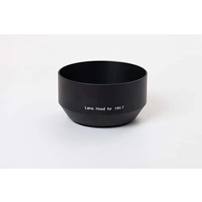 Afbeelding van vhbw Zonnekap vervanging voor Nikon HN 7 52 mm lens zwart, metaal, rond