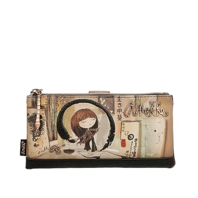Afbeelding van Anekke Portemonnee Shōen Wallet Multicolor Veelkleurig