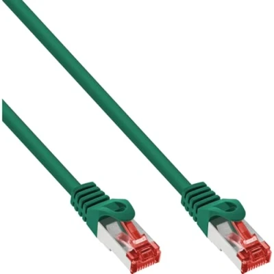 Afbeelding van InLine S/FTP Cat6 0.5m netwerkkabel 0,5 m (S STP) Groen