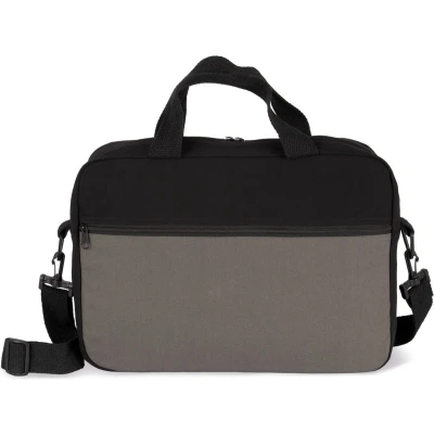 Afbeelding van Kimood Werktas met schouderriem KI0435 Light Titanium / Black