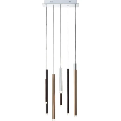 Afbeelding van Brilliant CEMBALO Hanglamp Bruin