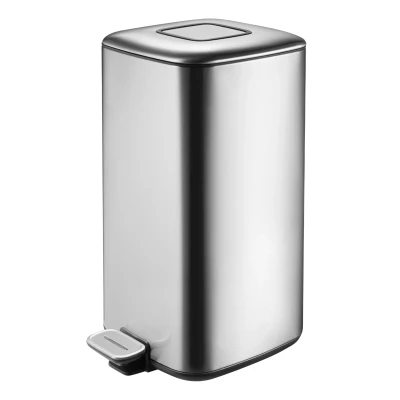 Afbeelding van EKO Regent Step Bin 20 liter mat/rvs